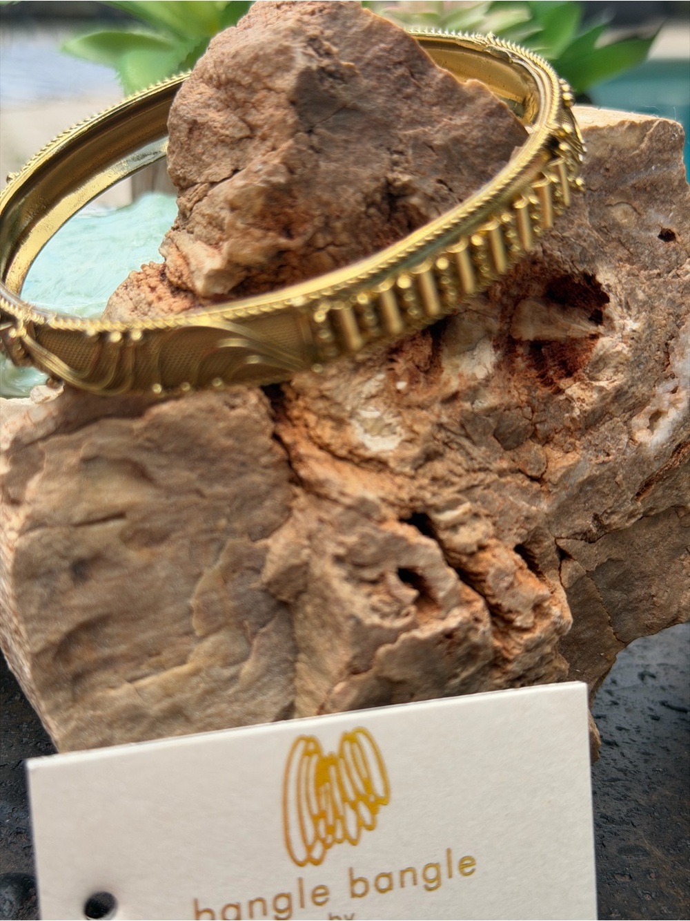 Build A Bracelet Stack -New AMRITA SINGH Bangle Bracelets - single gold